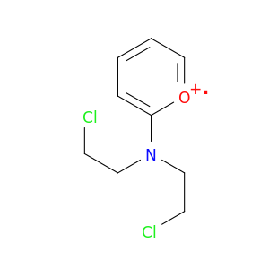 Pyrylium, [bis(2-chloroethyl)amino]-