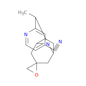 2-(1-螺旋[8-氮杂双环[3.2.1]辛烷-3,2'-oxiran]-8-ylethyl)-4-吡啶羰基腈