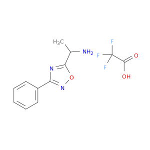 1,2,4-氧代唑-5-甲烷胺,α-甲基-3-苯基-,2,2,2-三氟乙酸酯(1：1)