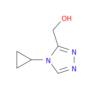 4-环丙基-4H-1,2,4-三唑-3-甲醇