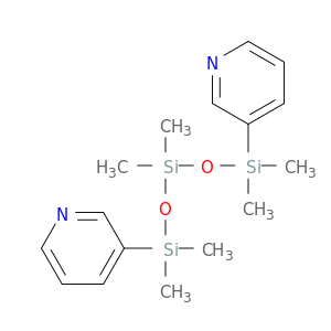Pyridine, 3,3'-(1,1,3,3,5,5-hexamethyl-1,5-trisiloxanediyl)bis-