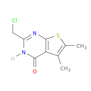 Thieno[2,3-d]pyrimidin-4(1H)-one,2-(chloromethyl)-5,6-dimethyl-