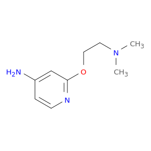 2-[2-(dimethylamino)ethoxy]pyridin-4-amine