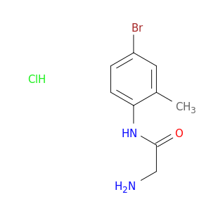 2-Amino-N-(4-bromo-2-methylphenyl)acetamide Hydrochloride