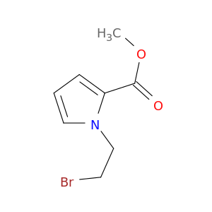 1H-Pyrrole-2-carboxylic acid, 1-(2-bromoethyl)-, methyl ester