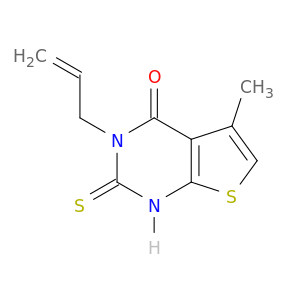 Thieno[2,3-d]pyrimidin-4(1H)-one,2,3-dihydro-5-methyl-3-(2-propen-1-yl)-2-thioxo-