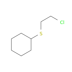 2-氯乙基环己基硫