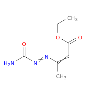 Ethyl 3-[(carbamoylimino)amino]but-2-enoate