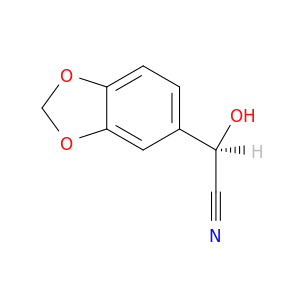 1,3-Benzodioxole-5-acetonitrile,a-hydroxy-, (aR)-