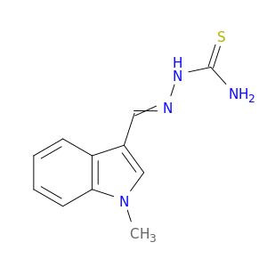 Hydrazinecarbothioamide, 2-[(1-methyl-1H-indol-3-yl)methylene]-