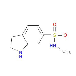 N-methyl-2,3-dihydro-1H-indole-6-sulfonamide