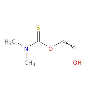 Carbamothioic acid, N,N-dimethyl-, O-(2-hydroxyethenyl) ester