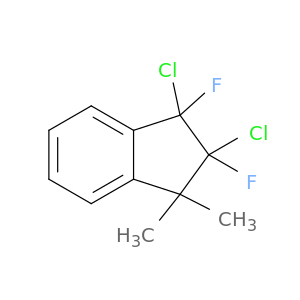 1H-Indene, 1,2-dichloro-1,2-difluoro-2,3-dihydro-3,3-dimethyl-