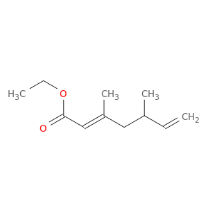 2,6-Heptadienoic acid, 3,5-dimethyl-, ethyl ester, (E)-