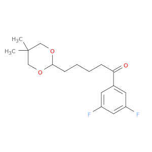 1-(3,5-二氟苯基)-5-(5,5-二甲基-1,3-二氧烷-2-基)-1-戊酮
