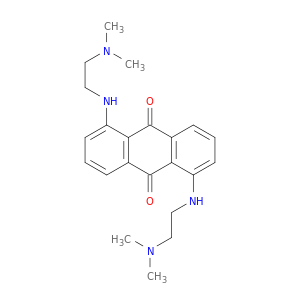 9,10-anthracenedione, 1,5-bis((2-(dimethylamino)ethyl)amino)-
