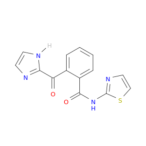 Benzamide, 2-(1H-imidazol-2-ylcarbonyl)-N-2-thiazolyl-