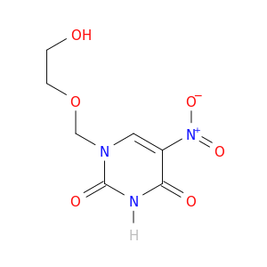 1-((2-HYDROXYETHOXY)METHYL)-5-NITROURACIL