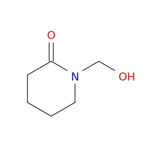 2-Piperidinone, 1-(hydroxymethyl)-