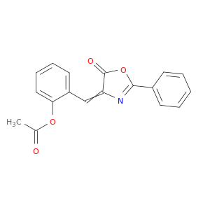 5(4H)-Oxazolone,4-[[2-(acetyloxy)phenyl]methylene]-2-phenyl-