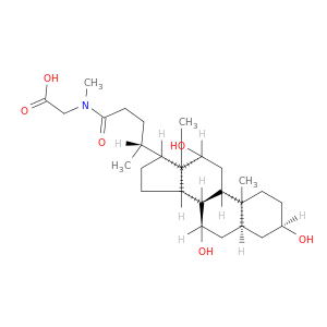 Glycine, N-methyl-N-[(3a,5b,7a,12a)-3,7,12-trihydroxy-24-oxocholan-24-yl]-