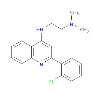 1,2-Ethanediamine, N'-[2-(2-chlorophenyl)-4-quinolinyl]-N,N-dimethyl-