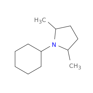 Pyrrolidine, 1-cyclohexyl-2,5-dimethyl-