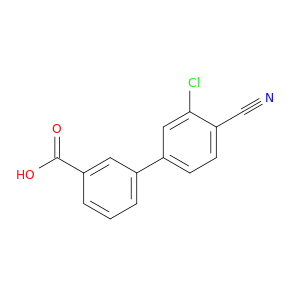 3-(3-Chloro-4-cyanophenyl)benzoic acid