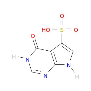 3H-Pyrrolo[2,3-d]pyrimidine-5-sulfonicacid, 4,7-dihydro-4-oxo-