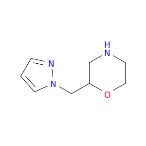 吗啉,2-(1H-吡唑-1-基甲基)-