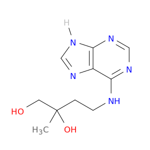 1,2-Butanediol, 2-methyl-4-(1H-purin-6-ylamino)-