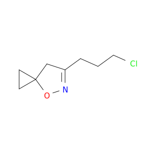 4-Oxa-5-azaspiro[2.4]hept-5-ene, 6-(3-chloropropyl)-