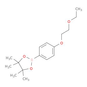 2-[4-(2-Ethoxyethoxy)phenyl]-4,4,5,5-tetramethyl-1,3,2-dioxaborolane