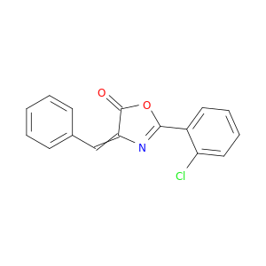 5(4H)-Oxazolone, 2-(2-chlorophenyl)-4-(phenylmethylene)-