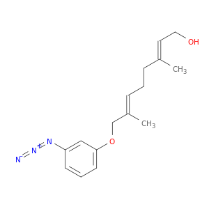 2,6-Octadien-1-ol, 8-(3-azidophenoxy)-3,7-dimethyl-, (2E,6E)-