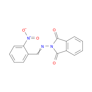 1H-Isoindole-1,3(2H)-dione, 2-[[(2-nitrophenyl)methylene]amino]-