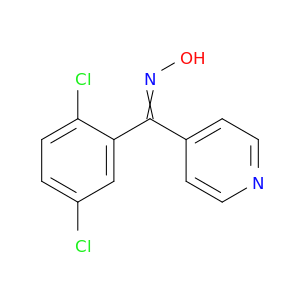 Methanone, (2,5-dichlorophenyl)-4-pyridinyl-, oxime