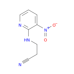 3-[(3-nitro-2-pyridinyl)amino]propanenitrile
