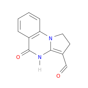 Pyrrolo[1,2-a]quinazoline-3-carboxaldehyde, 1,2,4,5-tetrahydro-5-oxo-