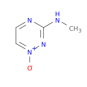 1,2,4-Triazin-3-amine, N-methyl-, 1-oxide