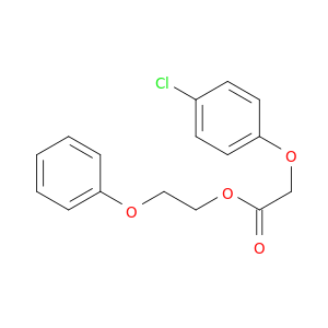 Acetic acid, (4-chlorophenoxy)-, 2-phenoxyethyl ester