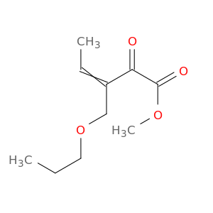 3-Pentenoic acid, 2-oxo-3-(propoxymethyl)-, methyl ester