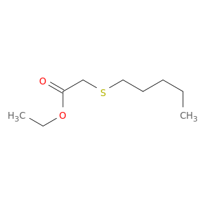 Acetic acid, (pentylthio)-, ethyl ester