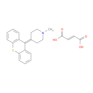 1-甲基-4-[噻吨-9-亚基]哌啶马来酸盐