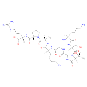 L-Arginine, L-lysyl-L-seryl-L-threonylglycylglycyl-L-lysyl-L-alanyl-L-prolyl-