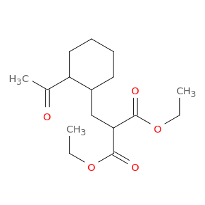 Propanedioic acid, (2-acetylcyclohexyl)methyl-, diethyl ester