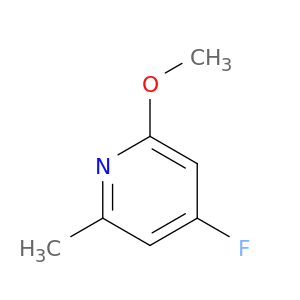 4-Fluoro-2-methoxy-6-methylpyridine