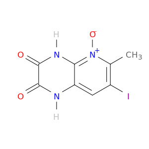 Pyrido[2,3-b]pyrazine-2,3-dione, 1,4-dihydro-7-iodo-6-methyl-, 5-oxide