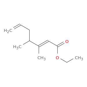 2,6-Heptadienoic acid, 3,4-dimethyl-, ethyl ester, (E)-