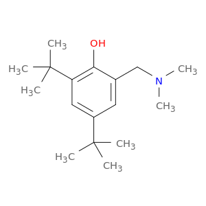 2-(dimethylaminomethyl)-4,6-ditert-butyl-phenol